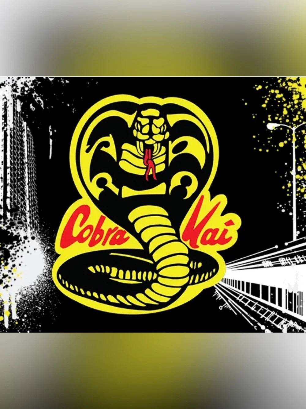 Cobra Kai Black Graphic Tee Size XXL